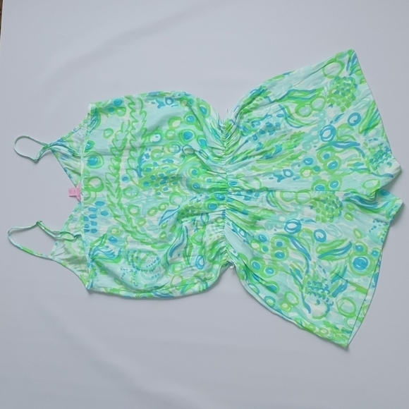 Lilly Pulitzer Deanna Casual Ocean print Romper - Picture 9 of 10